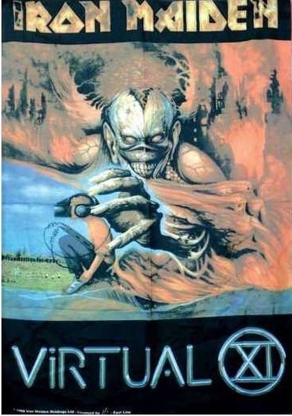 Iron Maiden Virtual XI Posterfahne