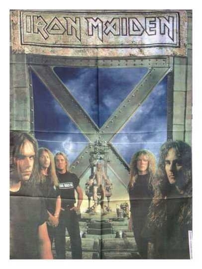 Iron Maiden Band Posterfahne