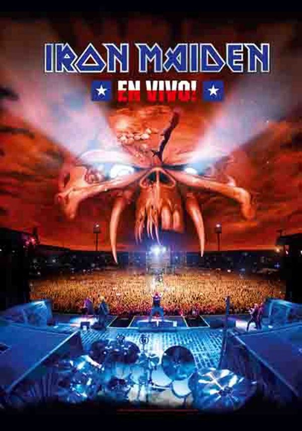 Iron Maiden En Vivo Posterfahne