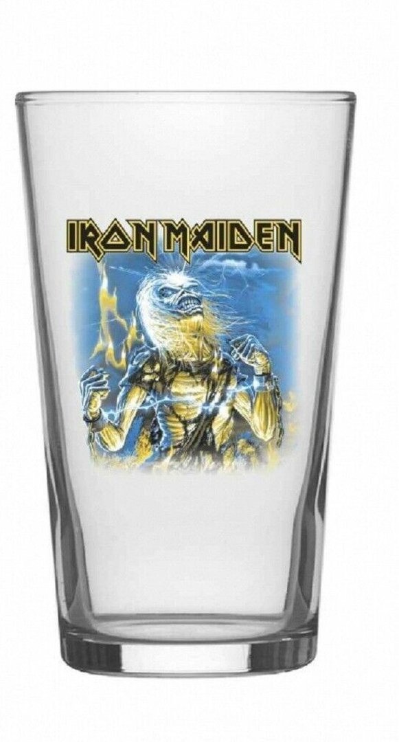 Iron Maiden Glas Live After Death Bierglas