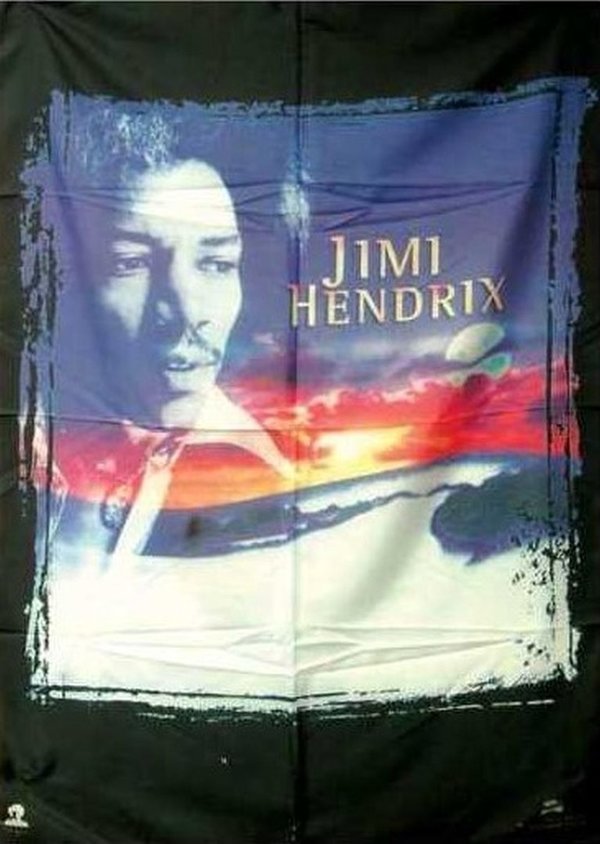 Jimi Hendrix Posterfahne
