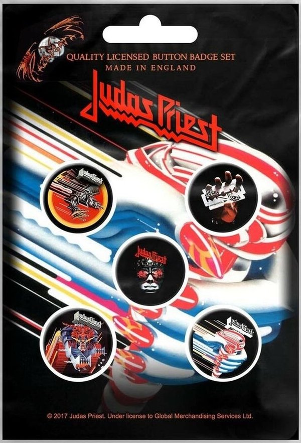 Judas Priest Turbo Button Pack