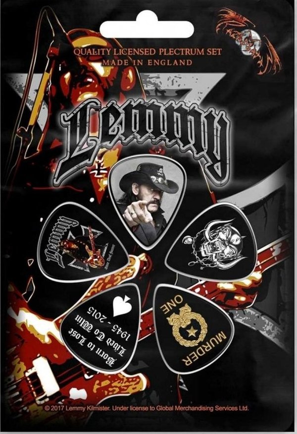 Lemmy Stone Deaf Forever Plektrum Set