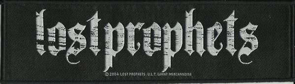 Lostprophets Gothic Logo Superstrip Aufnäher
