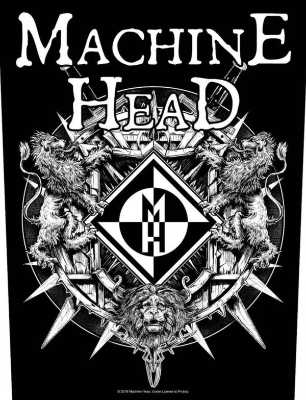 Machine Head Crest Rückenaufnäher
