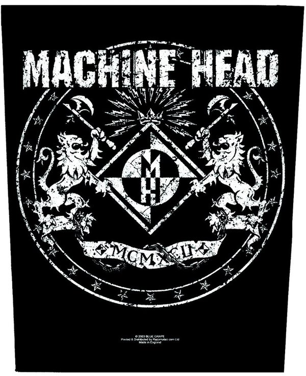 Machine Head Logo Rückenaufnäher