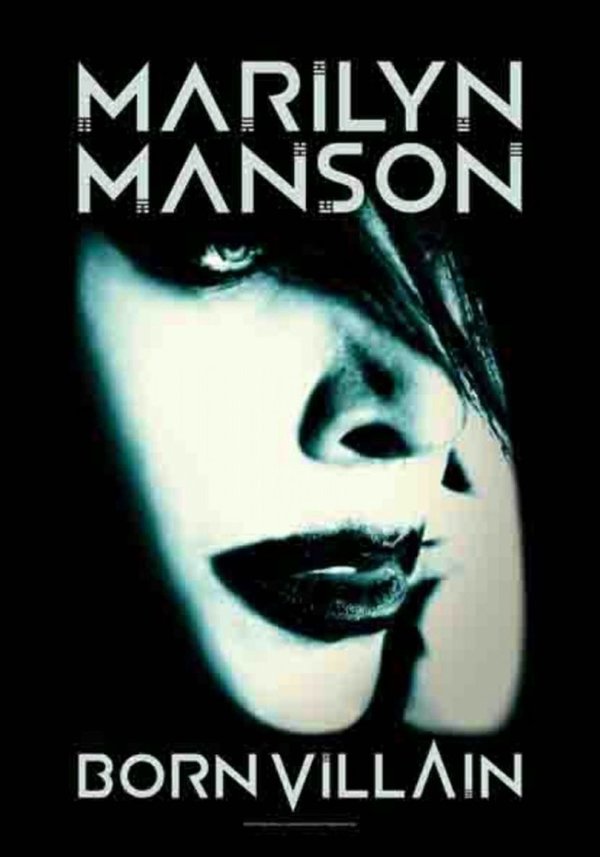 Marilyn Manson Born Villain Posterfahne