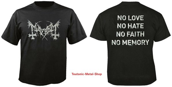 Mayhem No Love No Hate T-Shirt