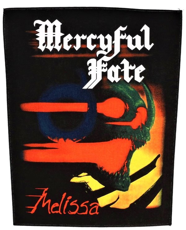 Mercyful Fate Rückenaufnäher Melissa