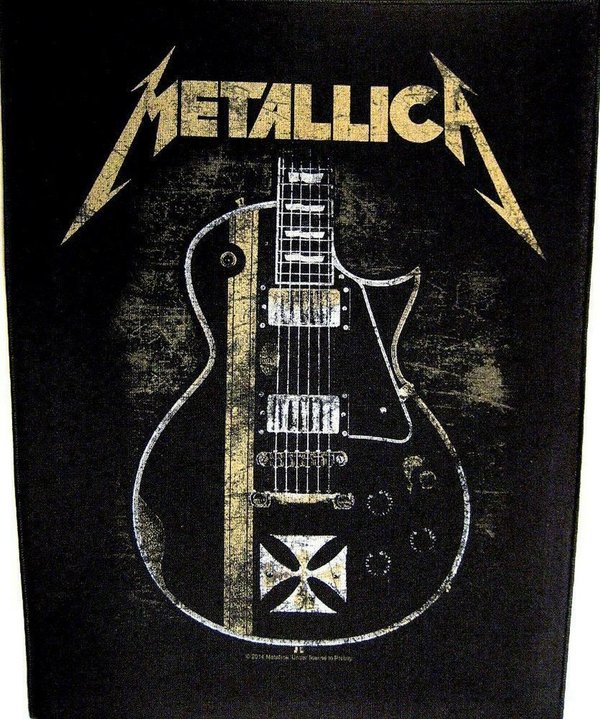 Metallica Hetfield Guitar Rückenaufnäher