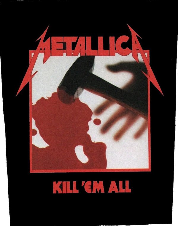 Metallica Kill'Em All Rückenaufnäher