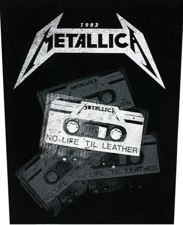 Metallica No Life 'Til Leather Rückenaufnäher