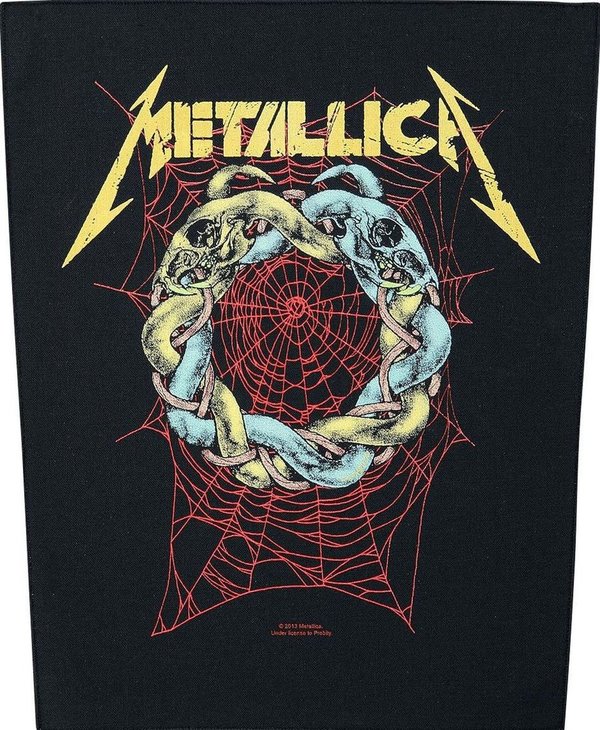 Metallica Tangled Web Rückenaufnäher