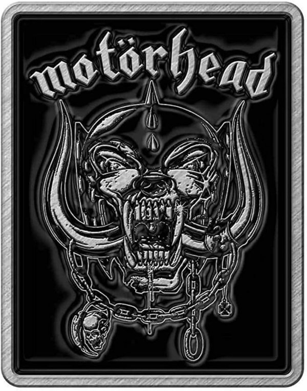 Motörhead Anstecker Logo & Warpig