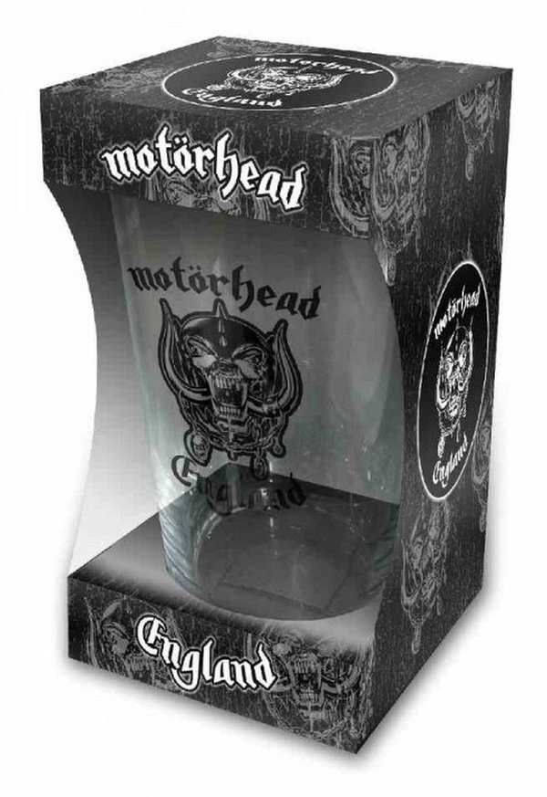 Motörhead England Bierglas Pint Glas