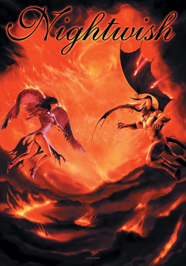 Nightwish Angel & Demon Posterfahne