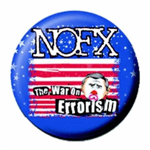 NOFX - The War On Errorism Button Anstecker