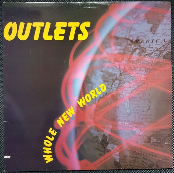 Outlets - Whole New World-LP-Vinyl-Sammlung US 1985 Garage Rock