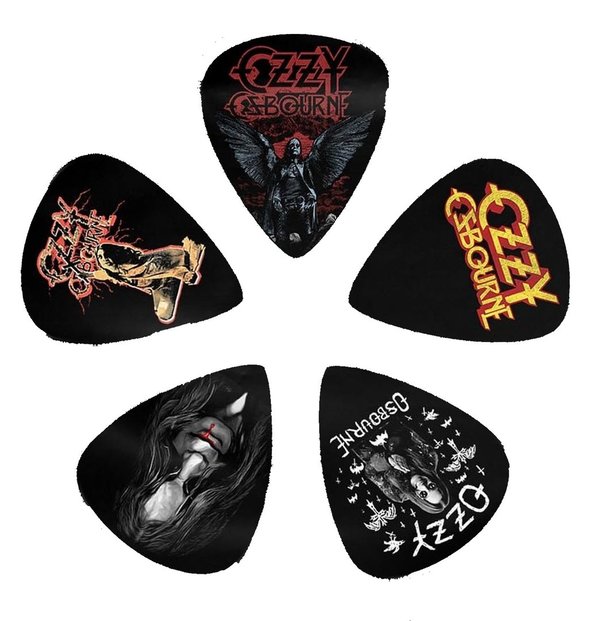 Ozzy Osbourne - Classic Logo Plectrum Pack