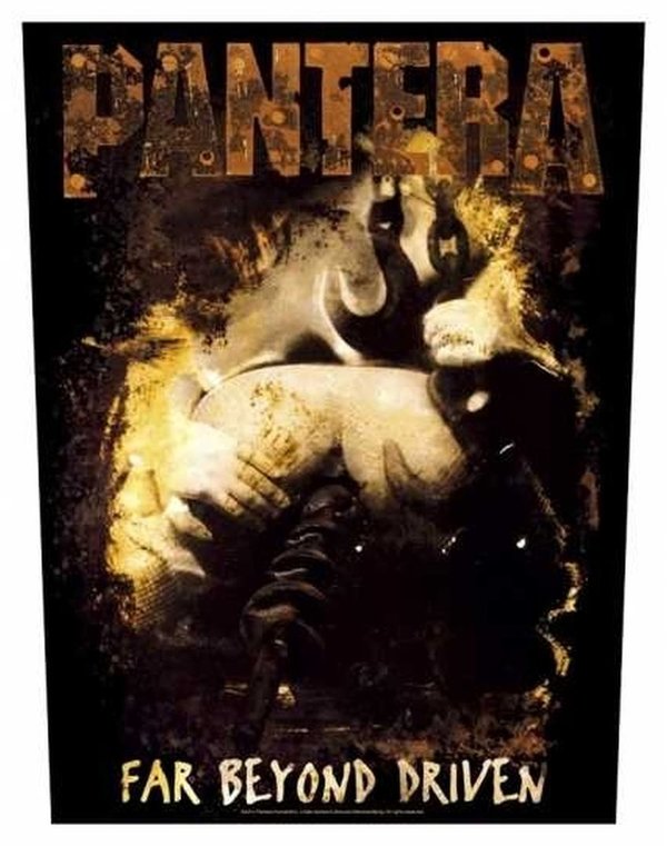 Pantera - Far Beyond Driven Rückenaufnäher