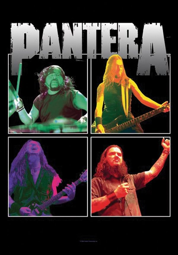 Pantera Band Posterfahne