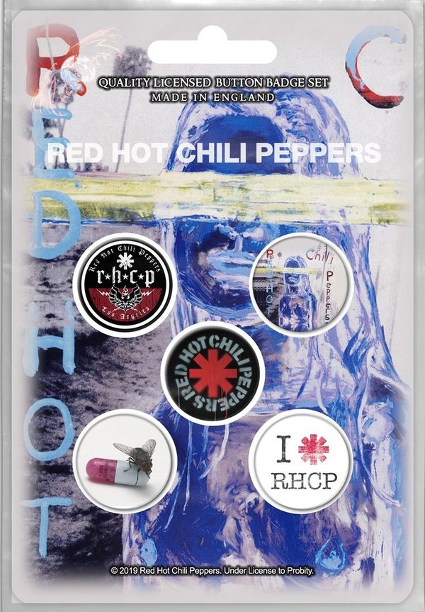 Red Hot Chili Peppers - By the Way Button Set