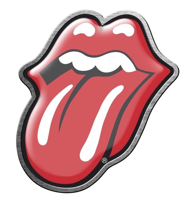 The Rolling Stones - Tongue Metal Anstecker
