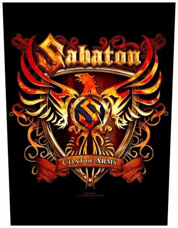 Sabaton - Coat Of Arms Rückenaufnäher