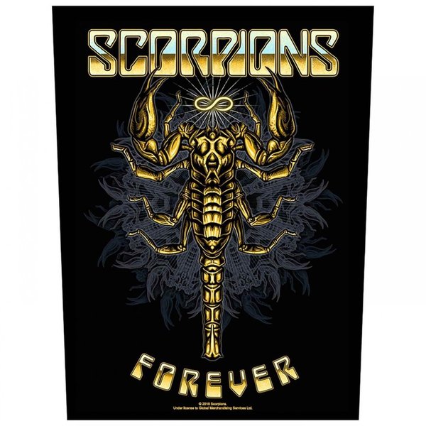 Scorpions - Forever Rückenaufnäher
