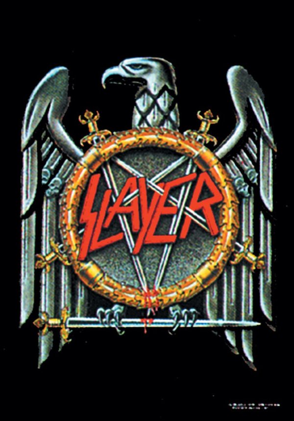 Slayer Eagle Posterfahne
