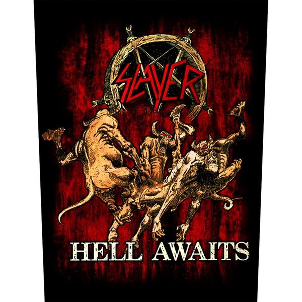 Slayer - Hell Awaits Rückenaufnäher