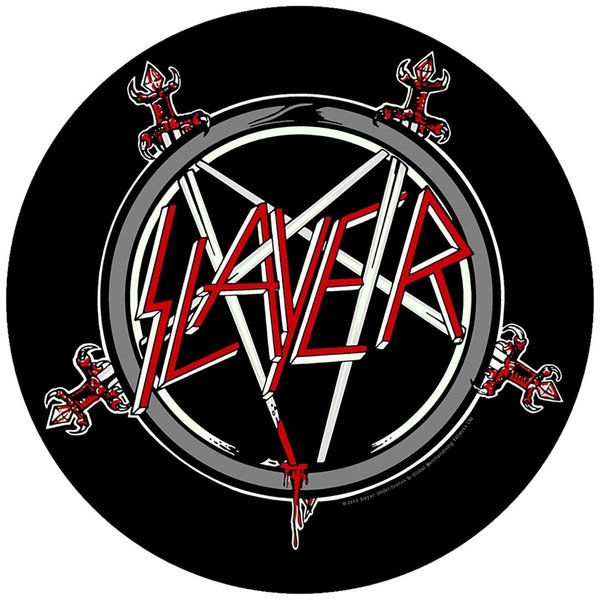Slayer - Pentagram Rückenaufnäher
