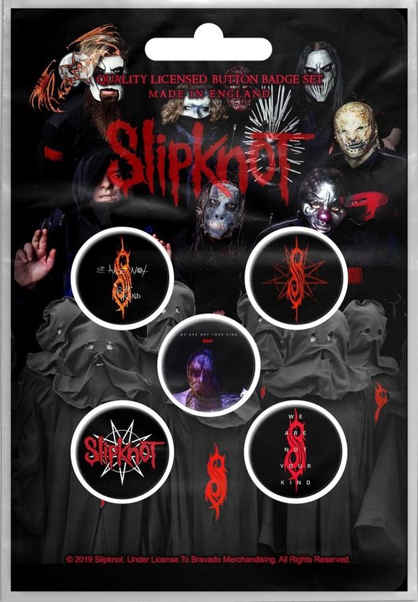Slipknot - We Are Not Your Kind Button Set