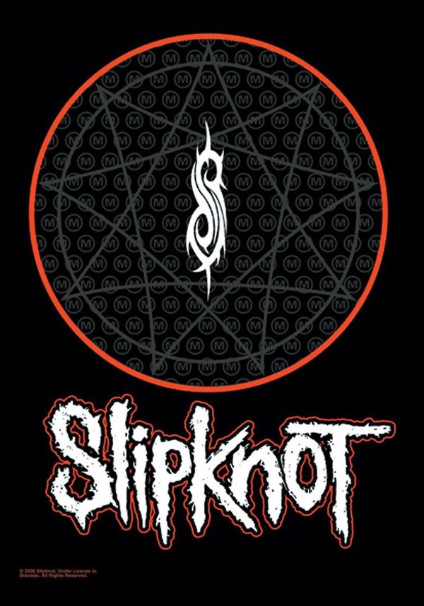 Slipknot Logo Tribal S Posterfahne