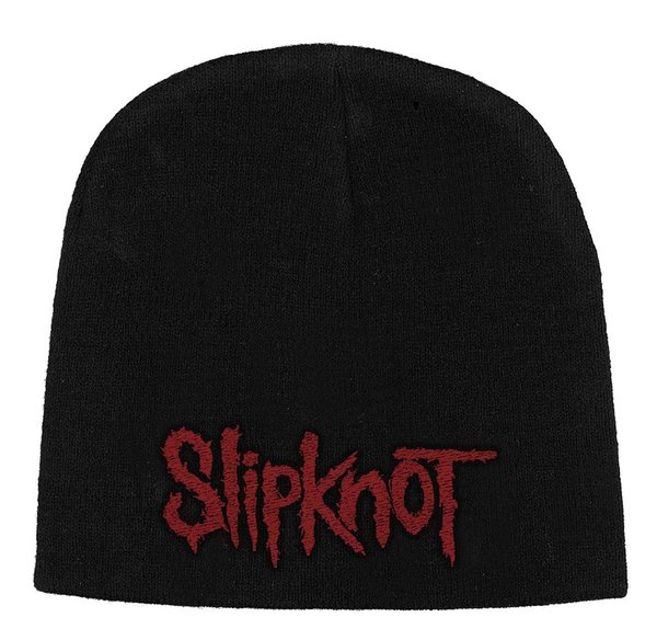 Slipknot-Red Logo Beanie Mütze NEU & OFFICIAL!