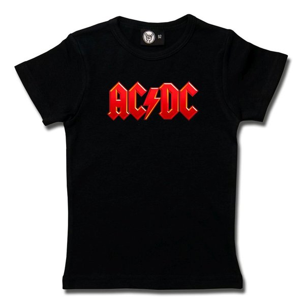 AC/DC Logo Multi - Girly Shirt Bio