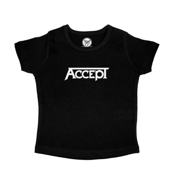 Accept (Logo) - Girly Shirt (100% Bio-Baumwolle-Organic)
