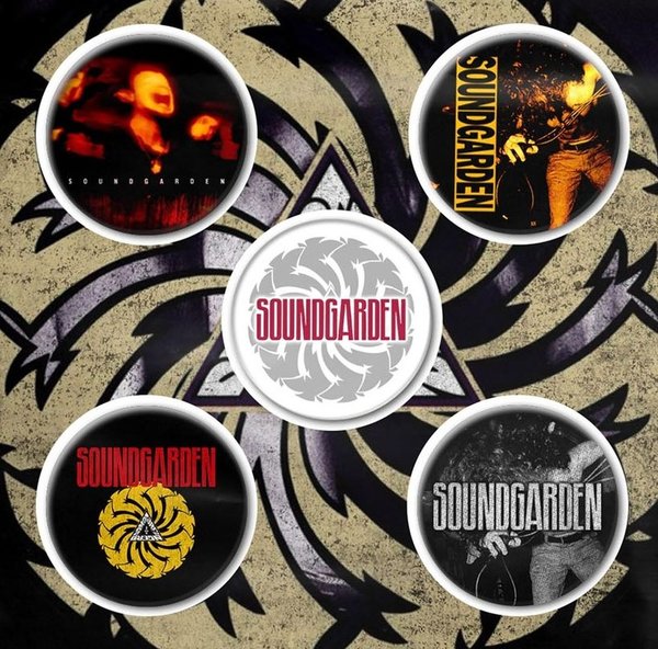 Soundgarden Button Set - Badmotorfinger