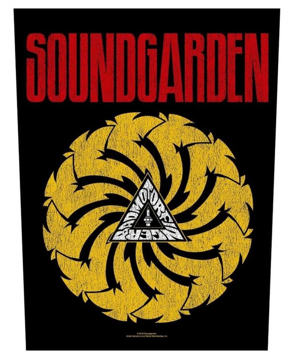 Soundgarden- Badmotorfinger  Rückenaufnäher