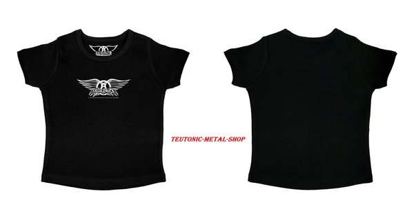 Aerosmith (Logo Wings) - Kinder Longsleeve- 100% Bio-Baumwolle (Organic)