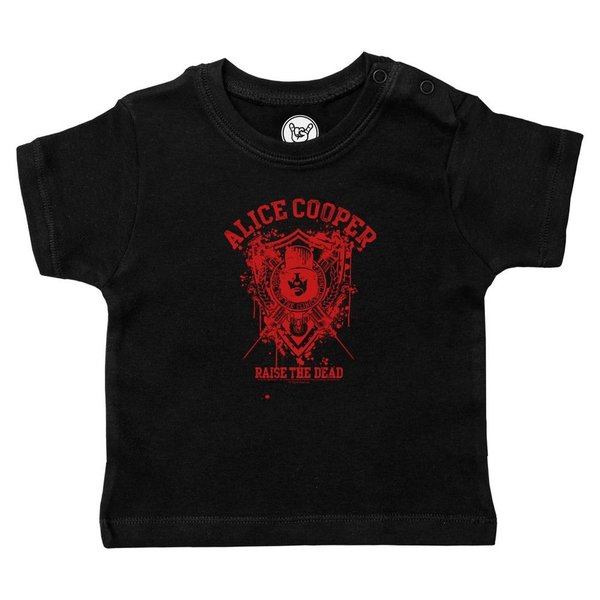Alice Cooper (Raise the Dead) - Baby T-Shirt (100% Bio-Baumwolle -Organic)
