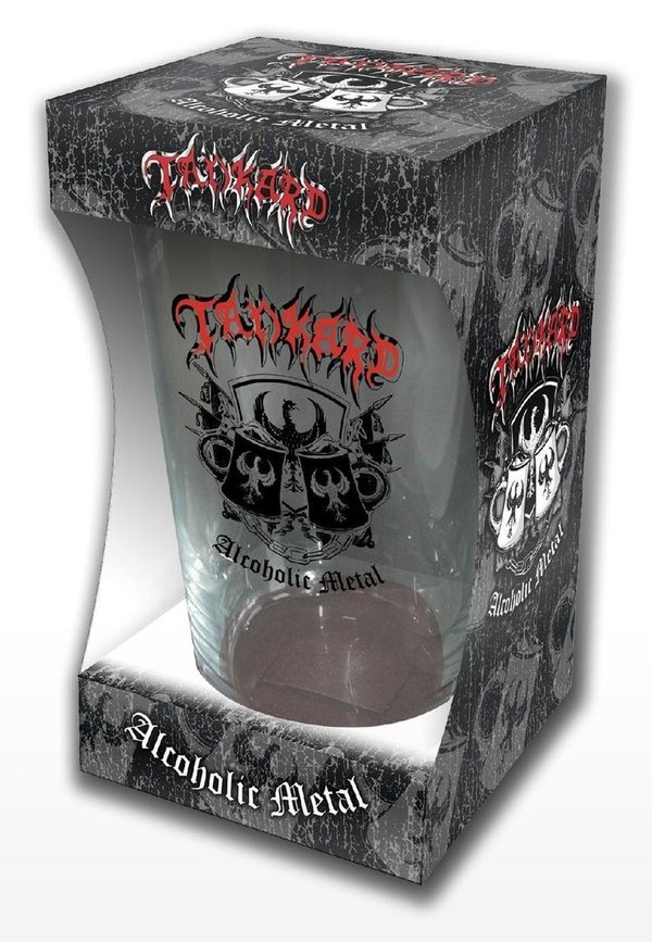 Tankard  Alcoholic Metal Bierglas Trinkglas NEU & OFFICIAL!