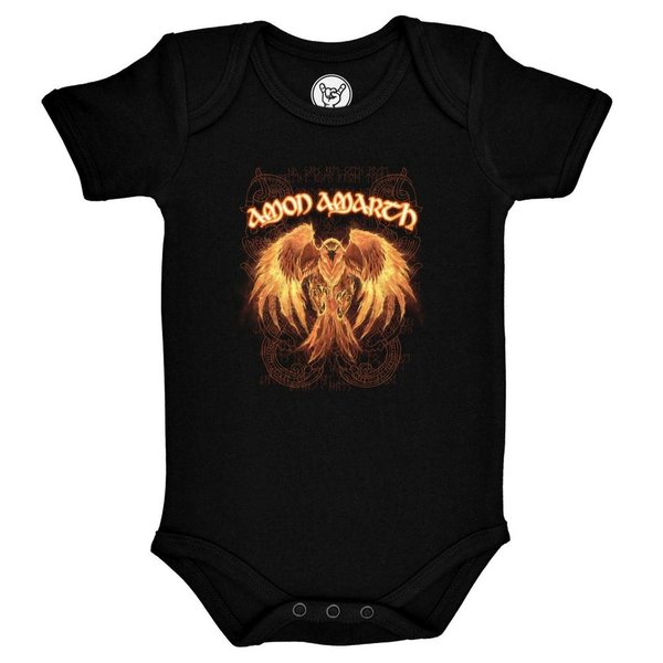 Amon Amarth  Burning Eagle Baby Body (100% Bio-Baumwolle-Organic)