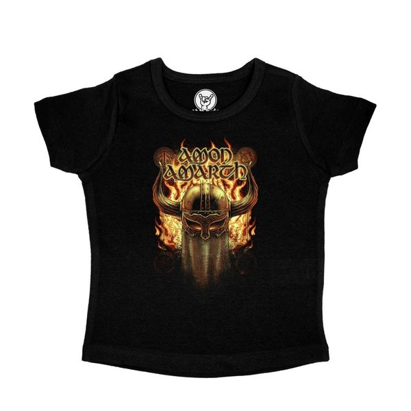 Amon Amarth (Helmet) - Girly Shirt- (100% Bio-Baumwolle-Organic)