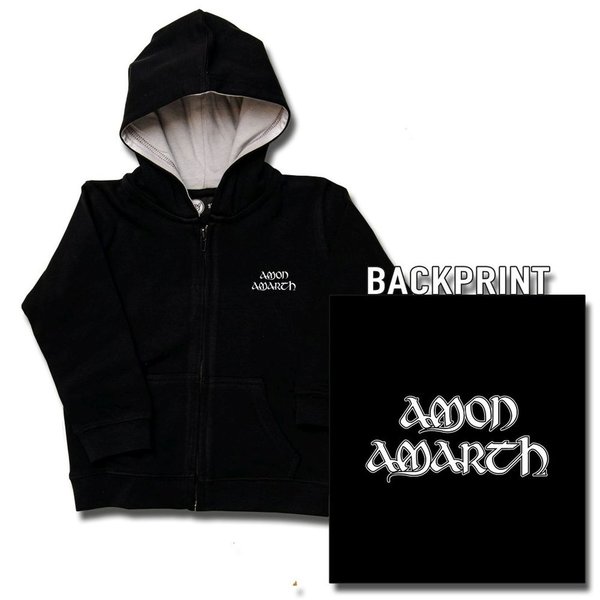 Amon Amarth (Logo) - Baby Kapuzenjacke Zipper