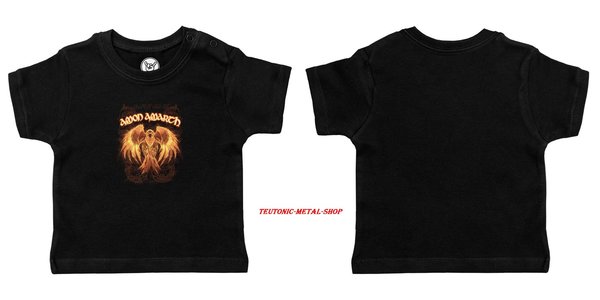 Amon Amarth (Burning Eagle) - Baby T-Shirt (100% Bio-Baumwolle -Organic)
