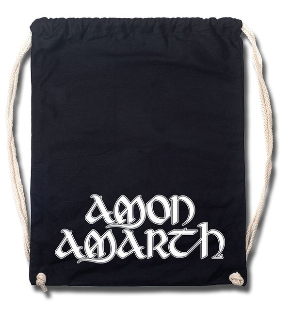 Amon Amarth (Logo) - Turnbeutel  Bio Baumwolle