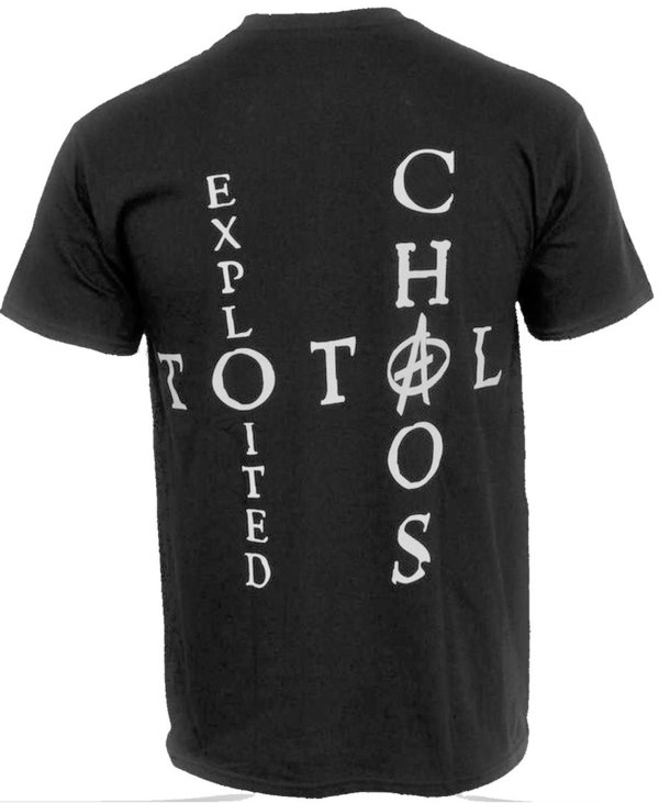 The Exploited Mohican Skull T- Shirt