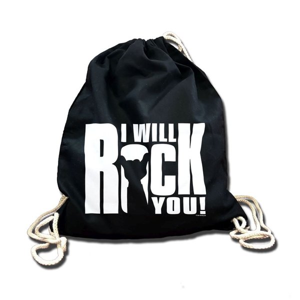 I will rock you - Rucksack- Turnbeutel