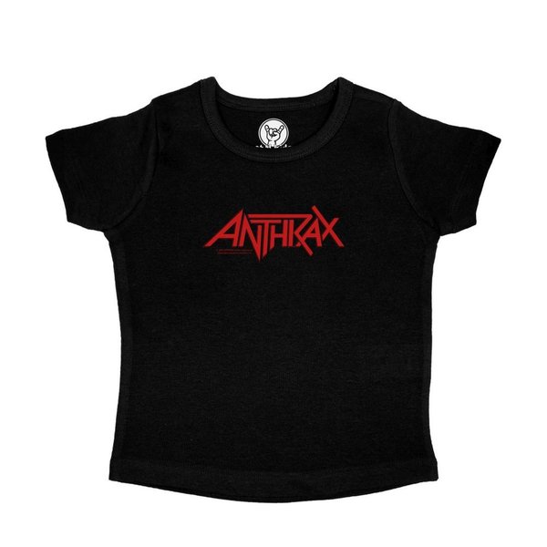 Anthrax (Logo) - Girly Shirt (100% Bio-Baumwolle-Organic)
